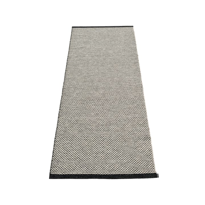 Effi gångmatta - black/warm grey/vanilla, 70x200 cm - Pappelina