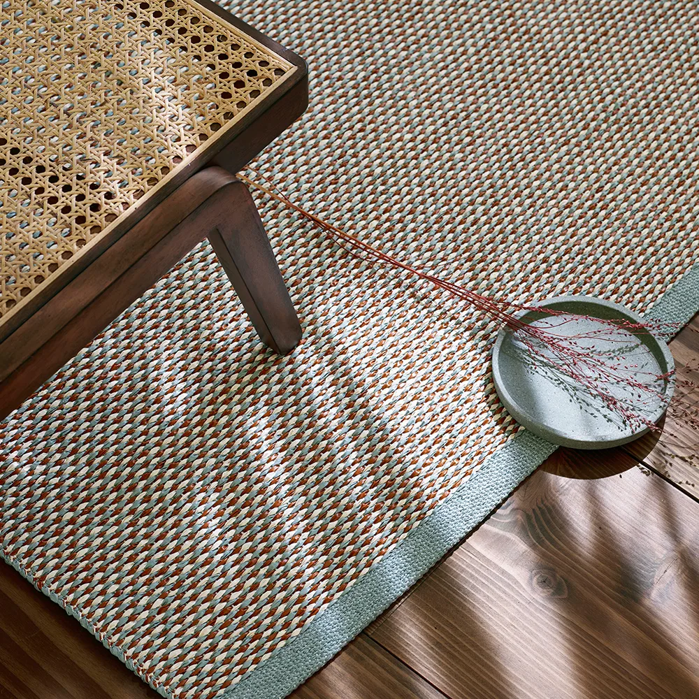 Effi gångmatta, warm grey/brown/vanilla, 60x125 cm Pappelina