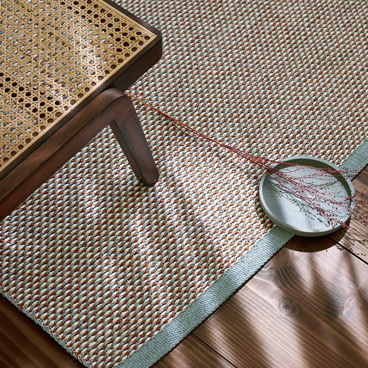 Effi gångmatta, warm grey/brown/vanilla, 70x200 cm Pappelina