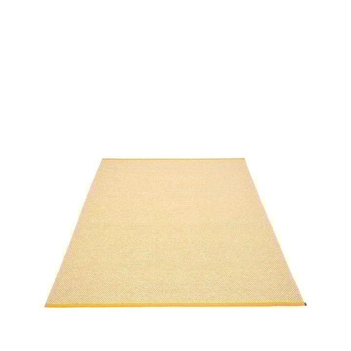 Effi matta, mustard/pale rose/vanilla, 180x260 cm Pappelina