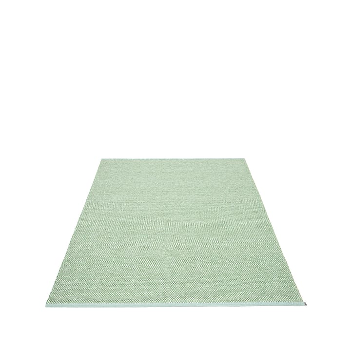 Effi matta - pale turquoise/grass green/vanilla, 180x260 cm - Pappelina