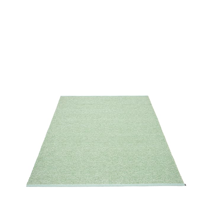 Effi matta - pale turquoise/grass green/vanilla, 230x320 cm - Pappelina