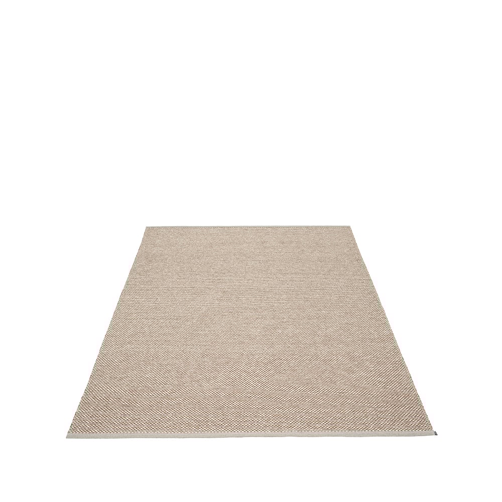 Pappelina Effi matta warm grey/brown/vanilla, 180x260 cm