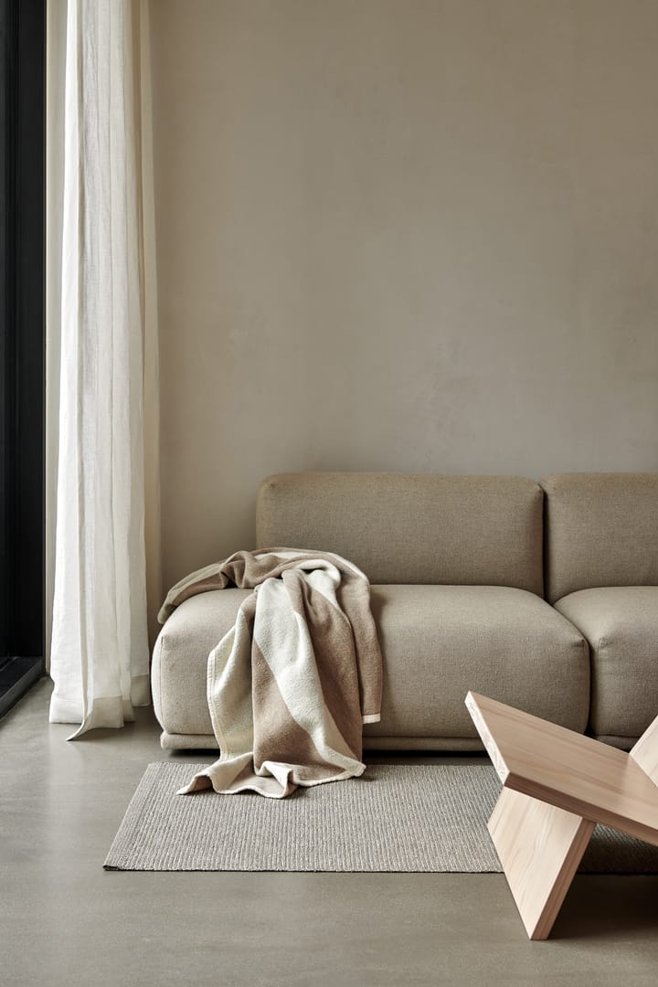Emm Metallic matta, Fossil grey-stone, 70x120 Pappelina
