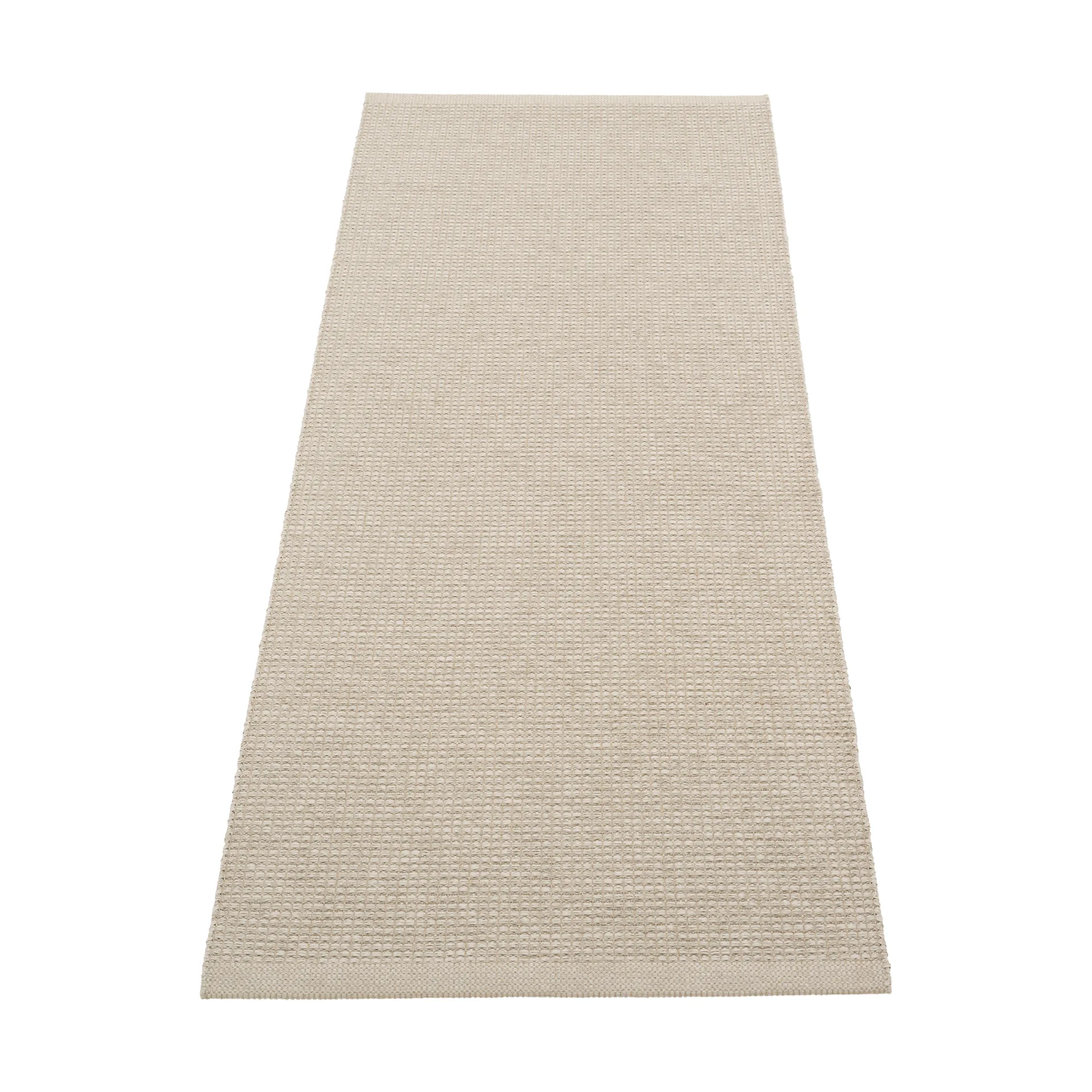 Emm Metallic matta, Linen-linen, 70x180 cm Pappelina