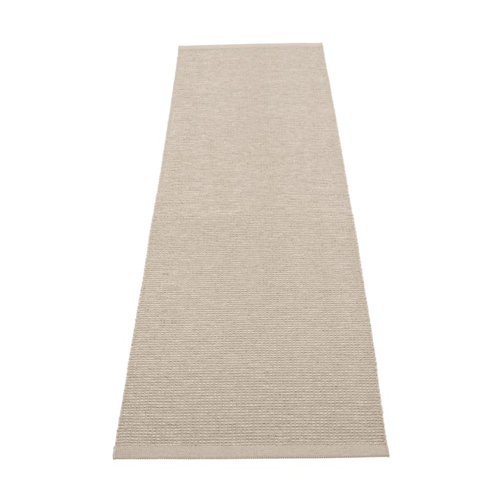 Emm Metallic matta - Linen-linen, 70x240 cm - Pappelina