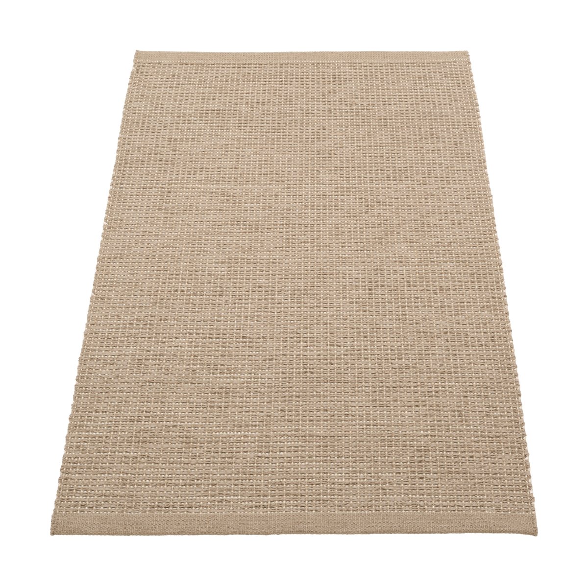 Pappelina Emm Metallic matta Potato-beige, 70x120 | Skandinavisk Design | Plastmattor | Brun
