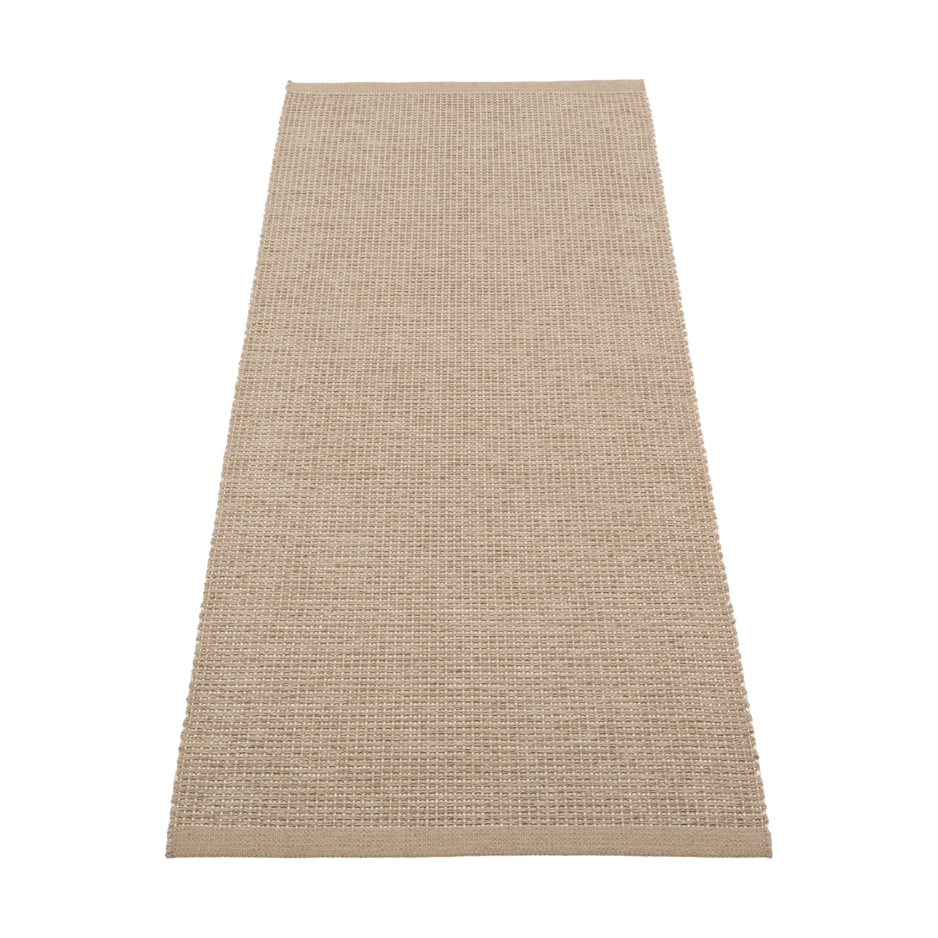 Emm Metallic matta, Potato-beige, 70x180 cm Pappelina