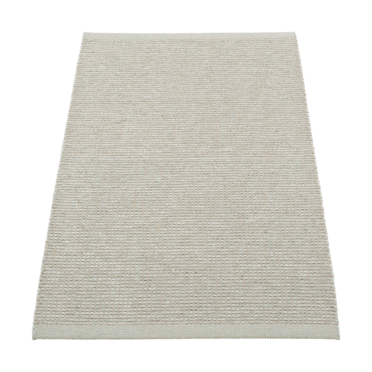 Pappelina Emm Metallic matta Sage-linen, 70x120 cm | Skandinavisk Design | Plastmattor | Grön
