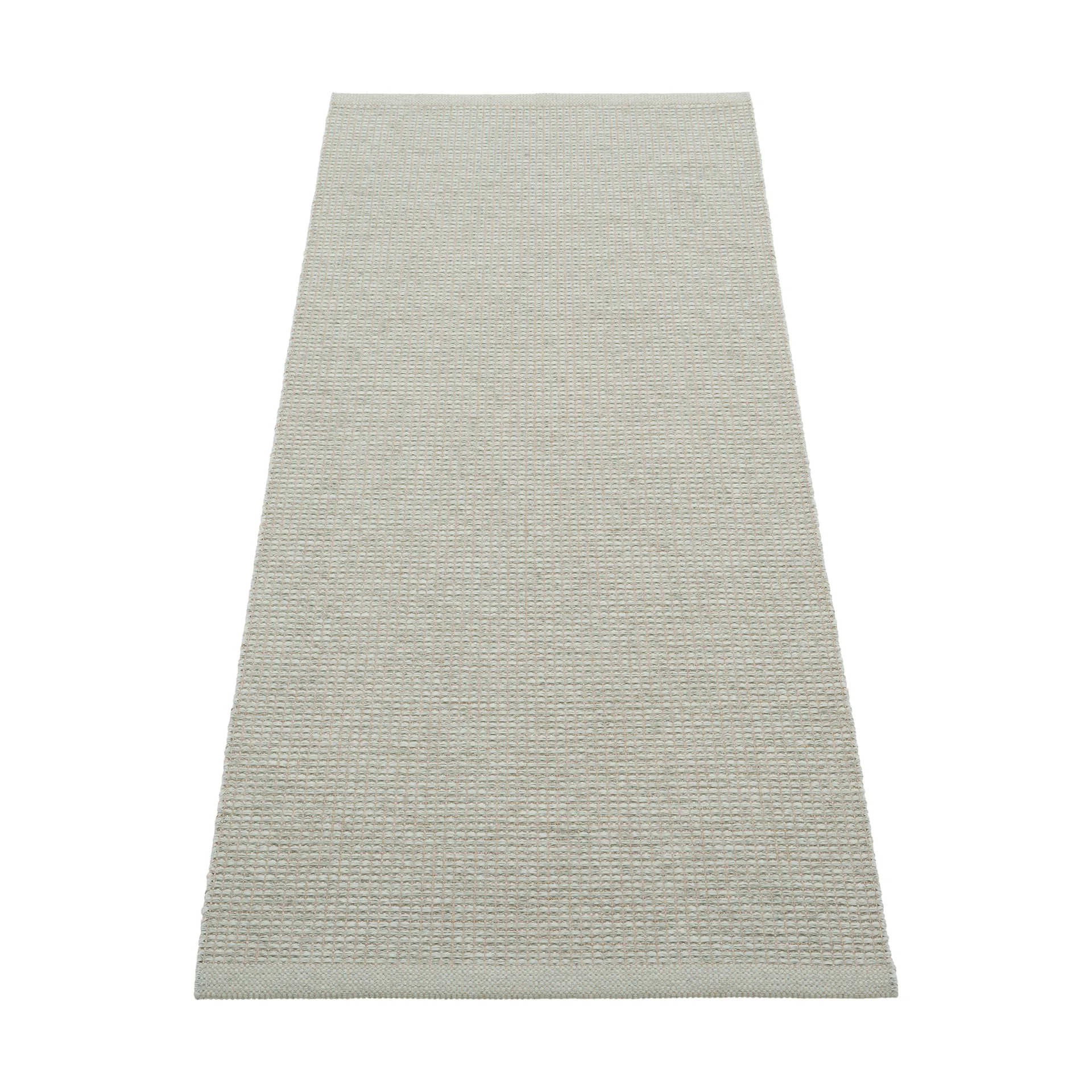 Emm Metallic matta, Sage-linen, 70x180 cm Pappelina
