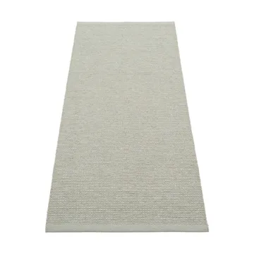 Emm Metallic matta - Sage-linen, 70x180 cm - Pappelina
