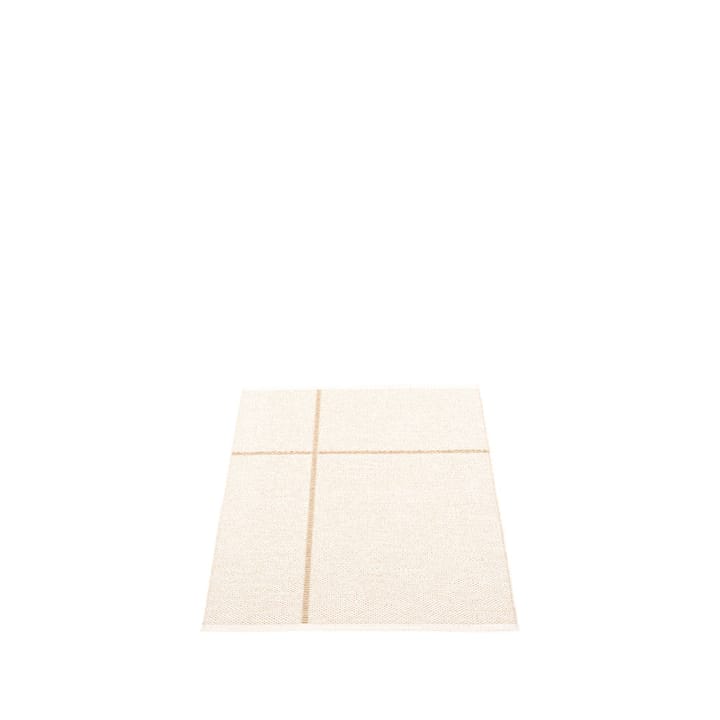 Fred gångmatta, beige, 70x90 cm Pappelina