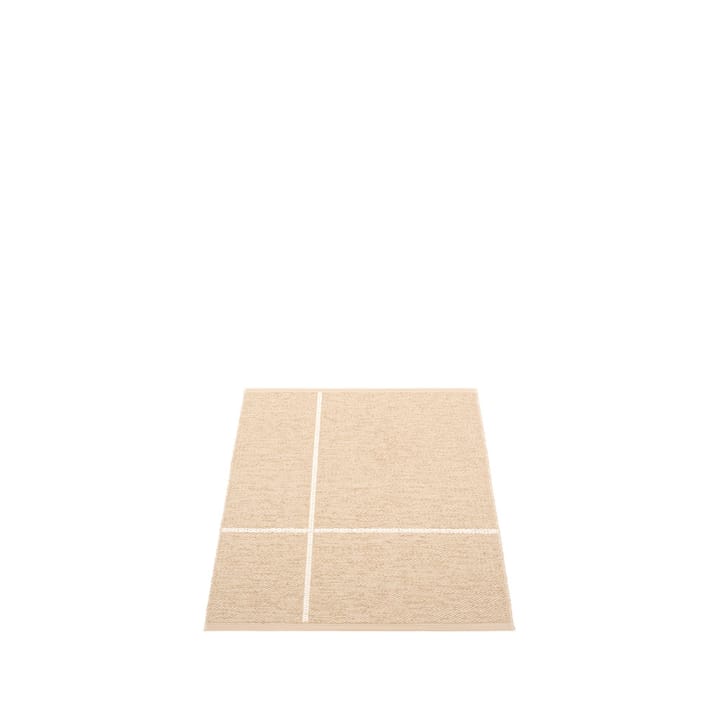Fred gångmatta - beige, 70x90 cm - Pappelina