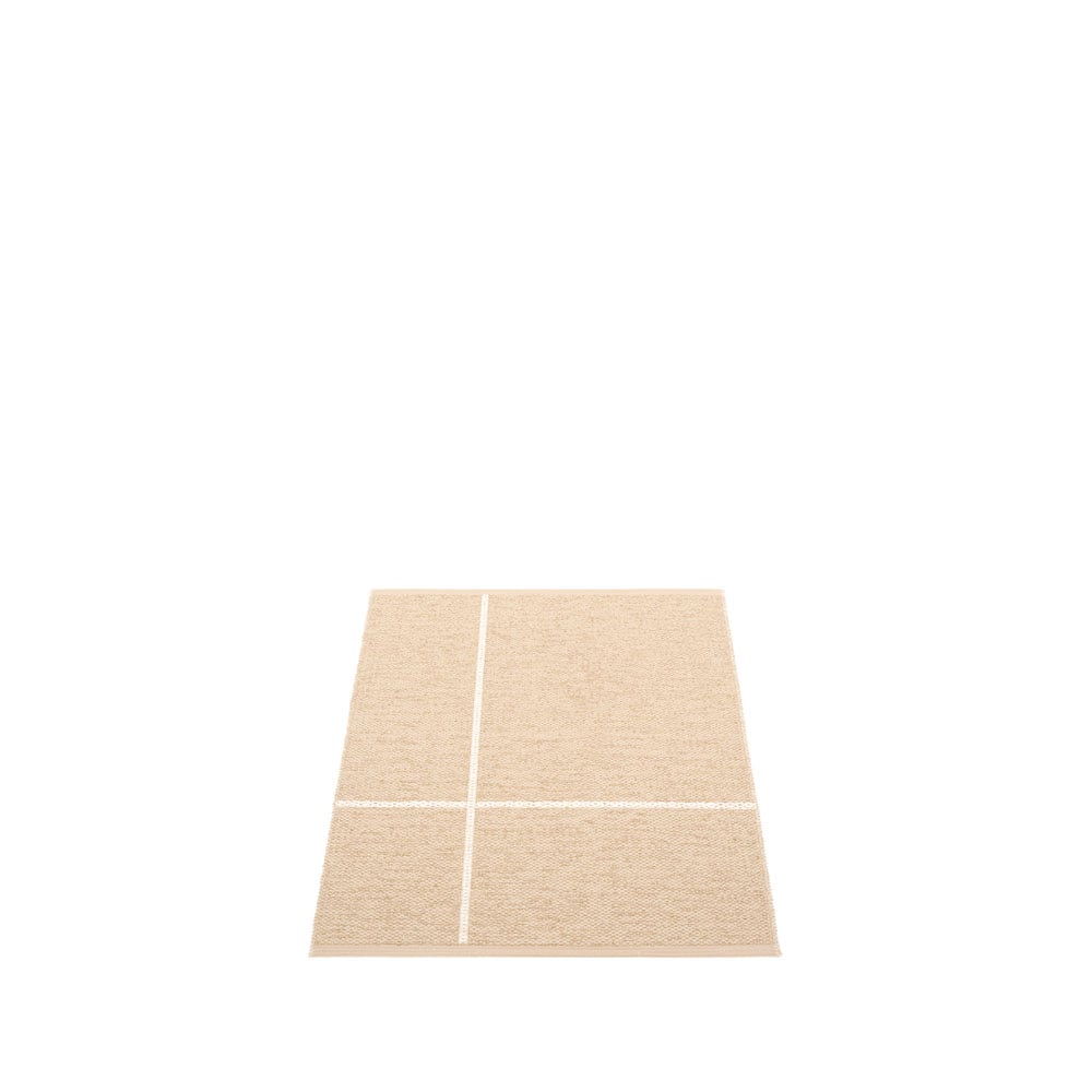 Pappelina Fred gångmatta beige, 70x90 cm | Skandinavisk Design | Plastmattor | Beige