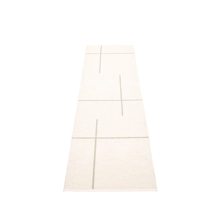 Fred gångmatta, linen, 70x270 cm Pappelina
