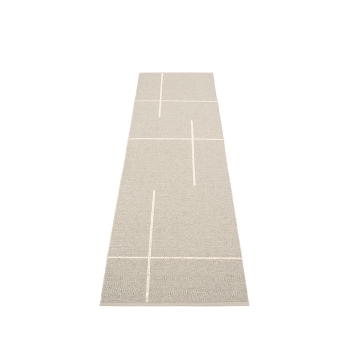 Fred gångmatta - linen, 70x270 cm - Pappelina