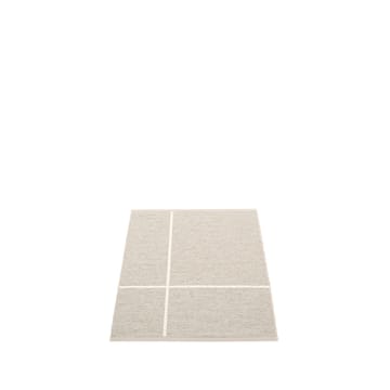 Fred gångmatta - linen, 70x90 cm - Pappelina