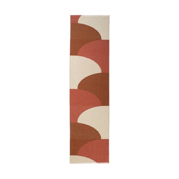 Hill matta - Brick-rust-cream 270x70 cm - Pappelina