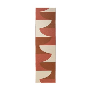 Hill matta - Brick-rust-cream 270x70 cm - Pappelina