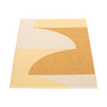 Hill matta - Ochre-pale yellow-cream 90x70 cm - Pappelina