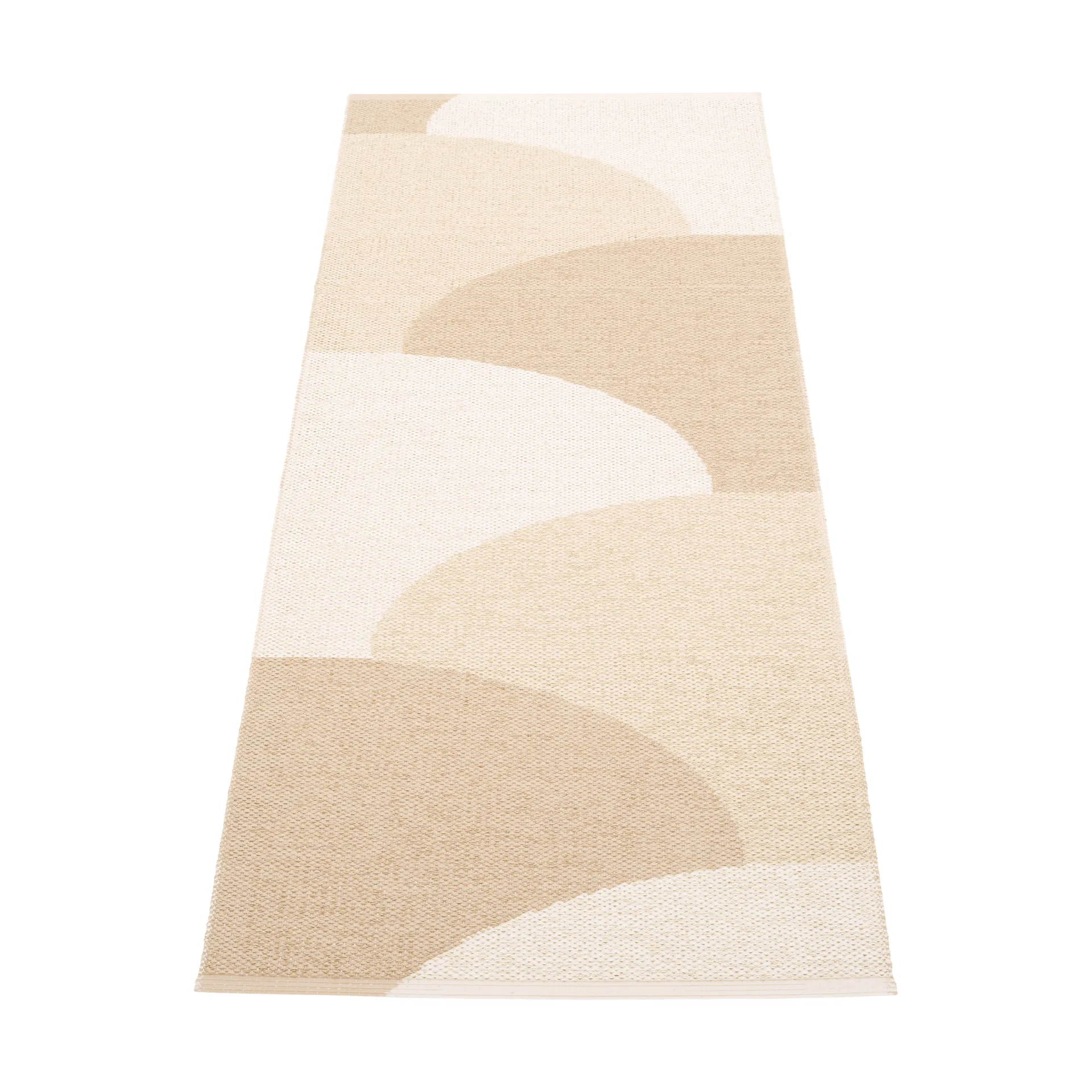 Hill matta, Vanilla-beige-cream 180x70 cm Pappelina