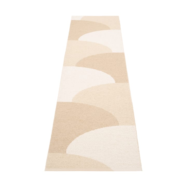 Hill matta - Vanilla-beige-cream 270x70 cm - Pappelina