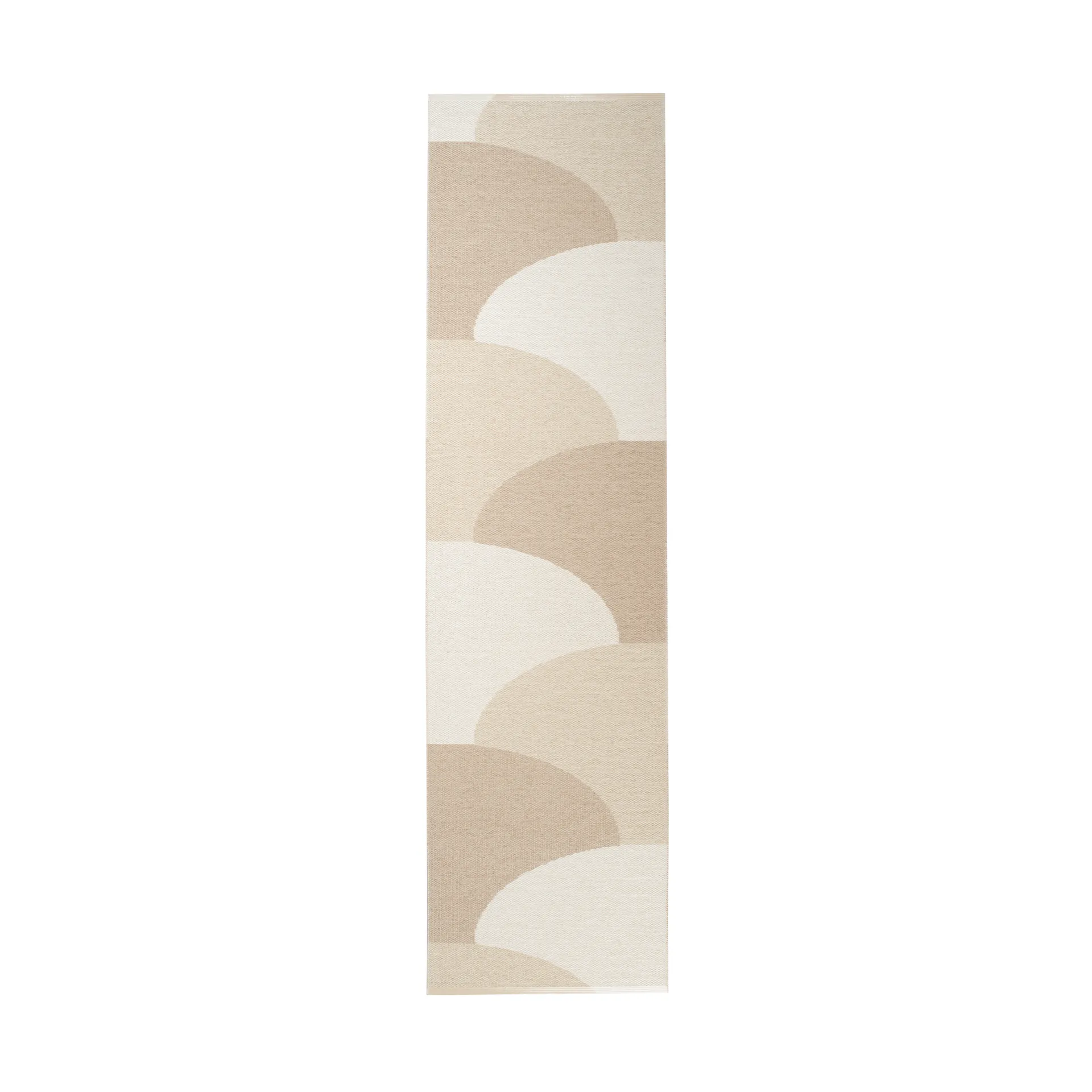 Hill matta, Vanilla-beige-cream 270x70 cm Pappelina
