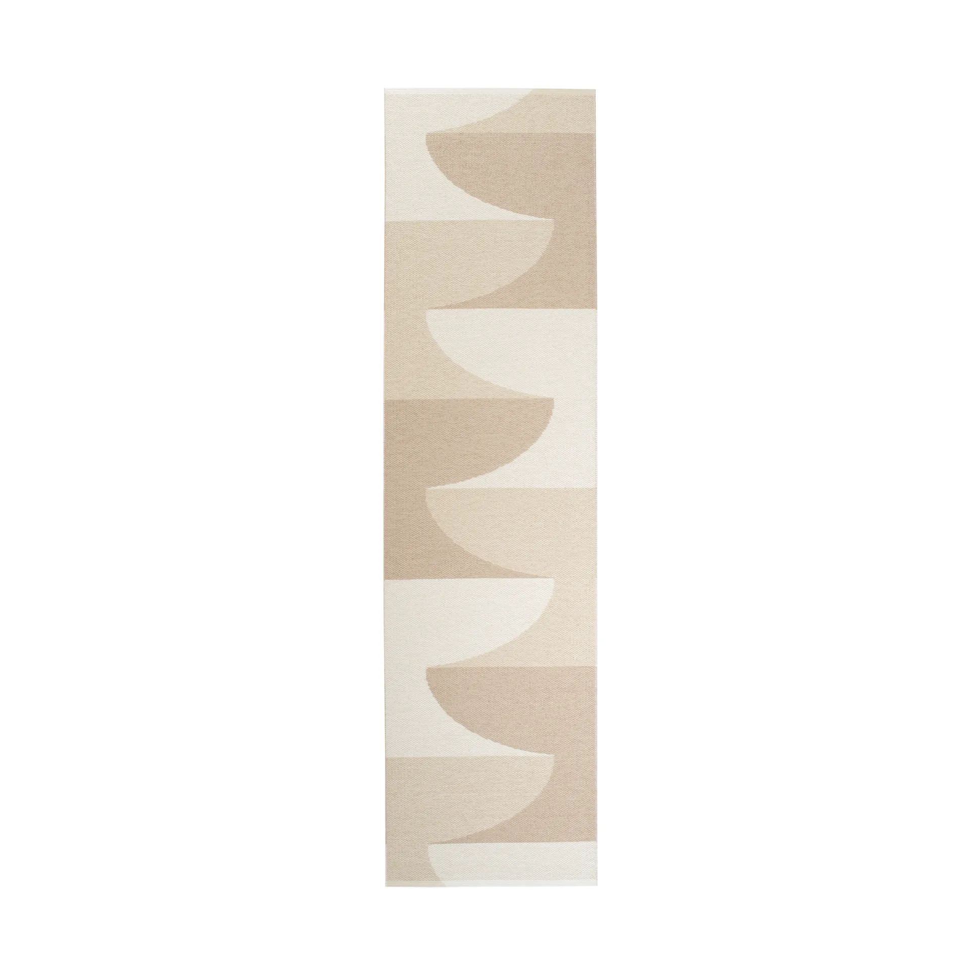 Hill matta, Vanilla-beige-cream 270x70 cm Pappelina