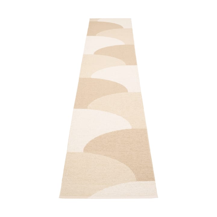 Hill matta - Vanilla-beige-cream 360x70 cm - Pappelina