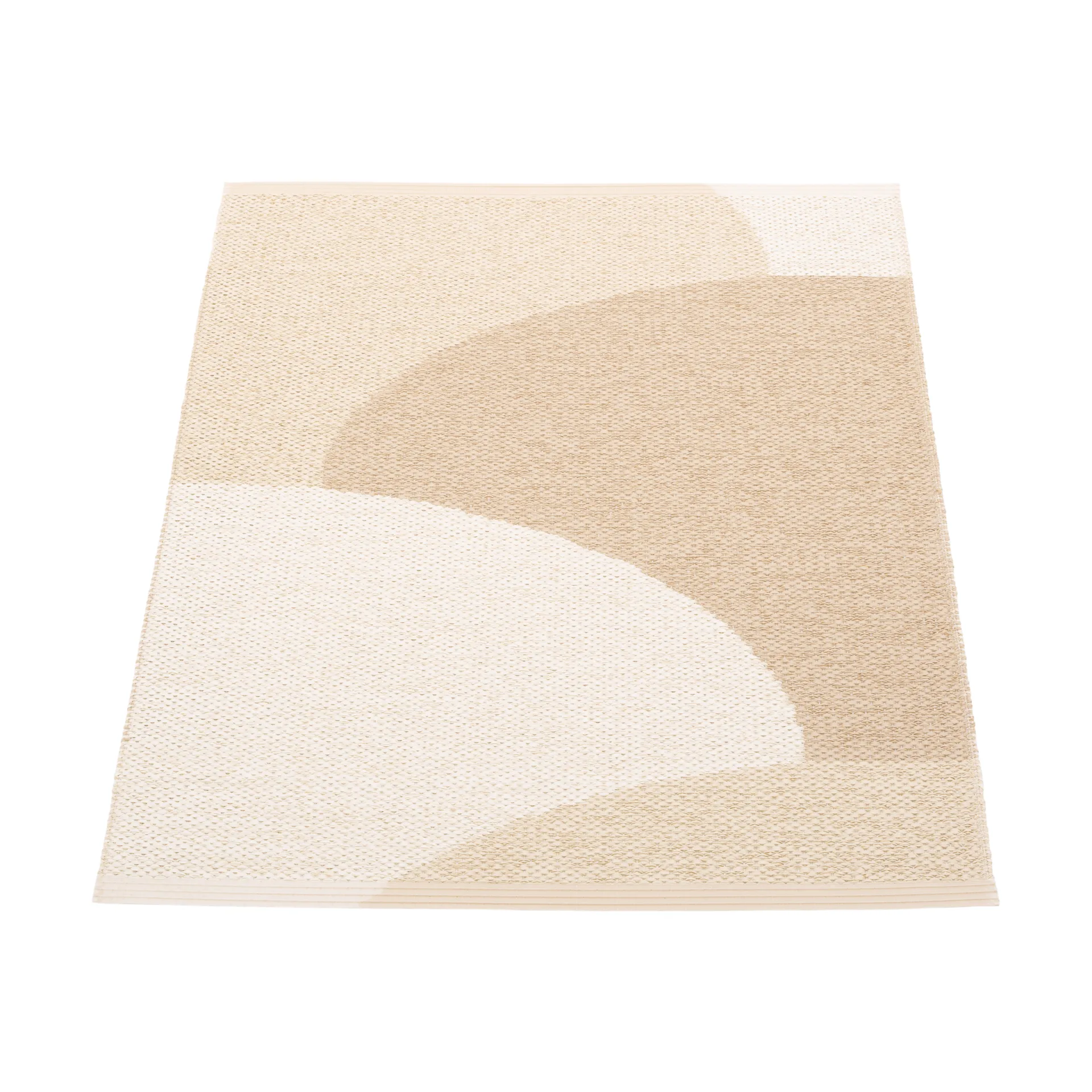Hill matta, Vanilla-beige-cream 90x70 cm Pappelina