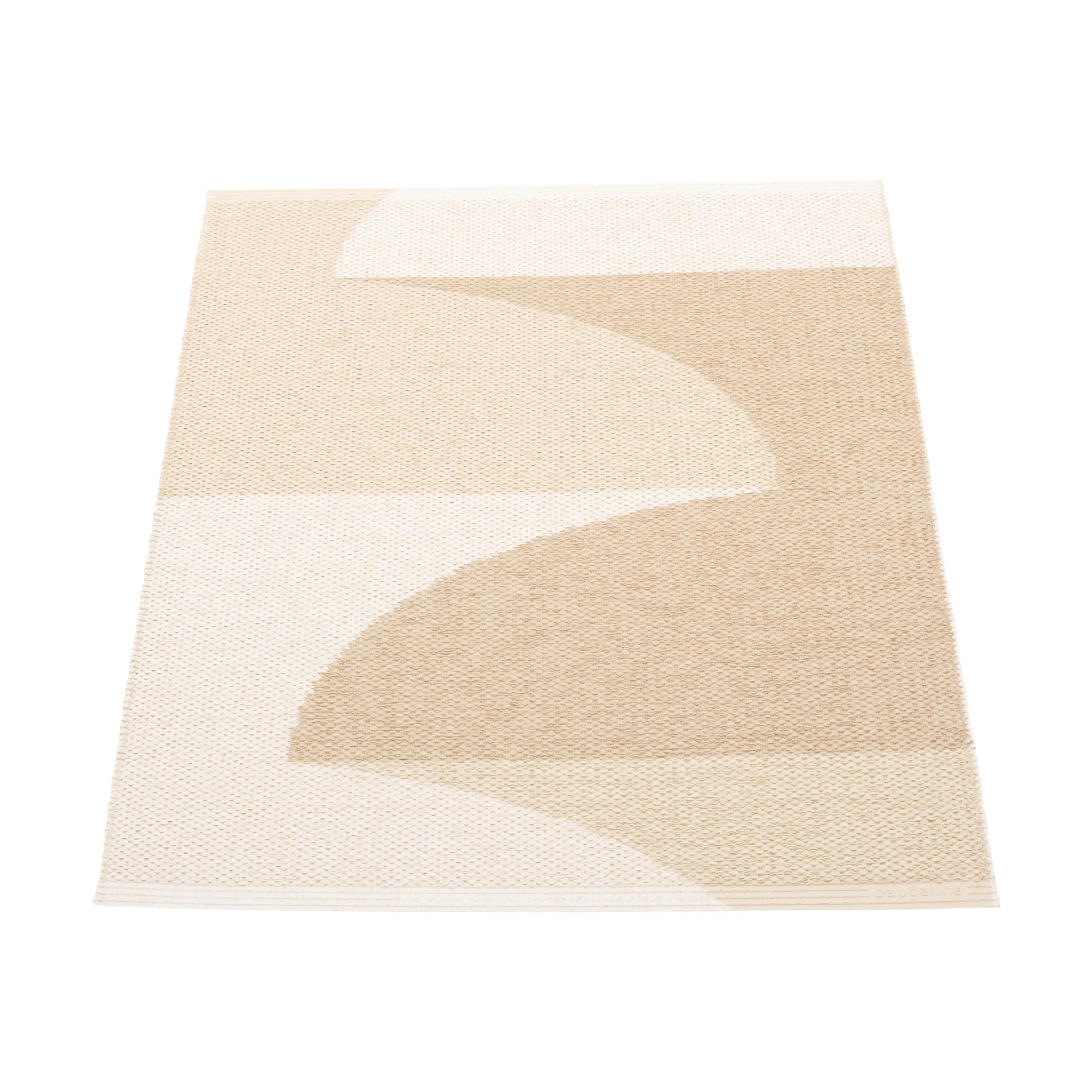 Hill matta, Vanilla-beige-cream 90x70 cm Pappelina