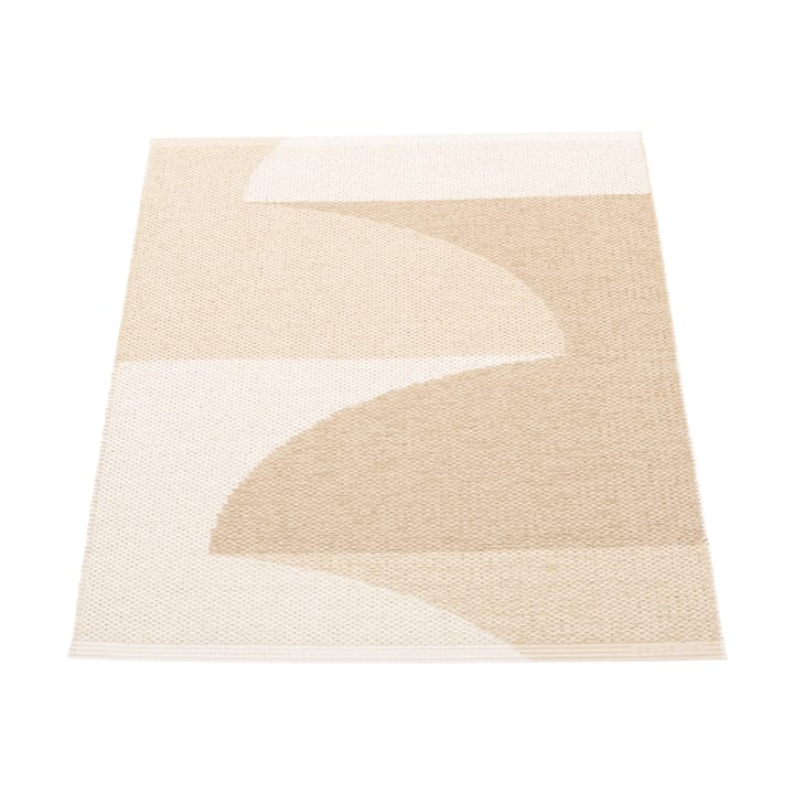 Hill matta, Vanilla-beige-cream 90x70 cm Pappelina