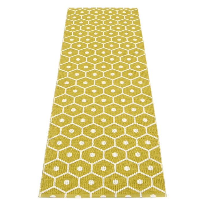 Honey gångmatta mustard/vanilla - 70x100 cm - Pappelina