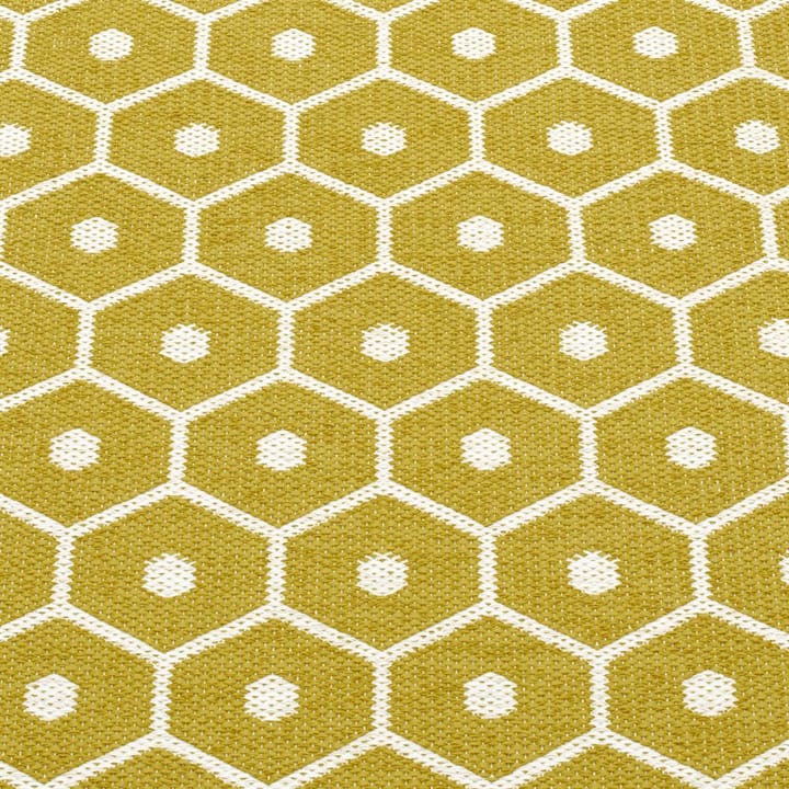 Honey gångmatta mustard/vanilla, 70x225 cm Pappelina