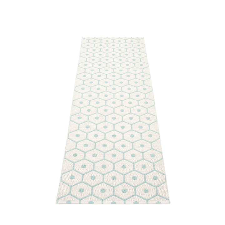 Honey gångmatta pale turquoise/vanilla,, 70x225 cm Pappelina