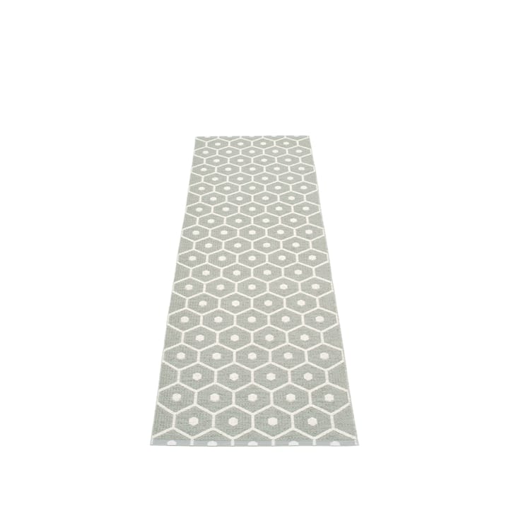 Honey gångmatta warm grey/vanilla - 70x225 cm - Pappelina