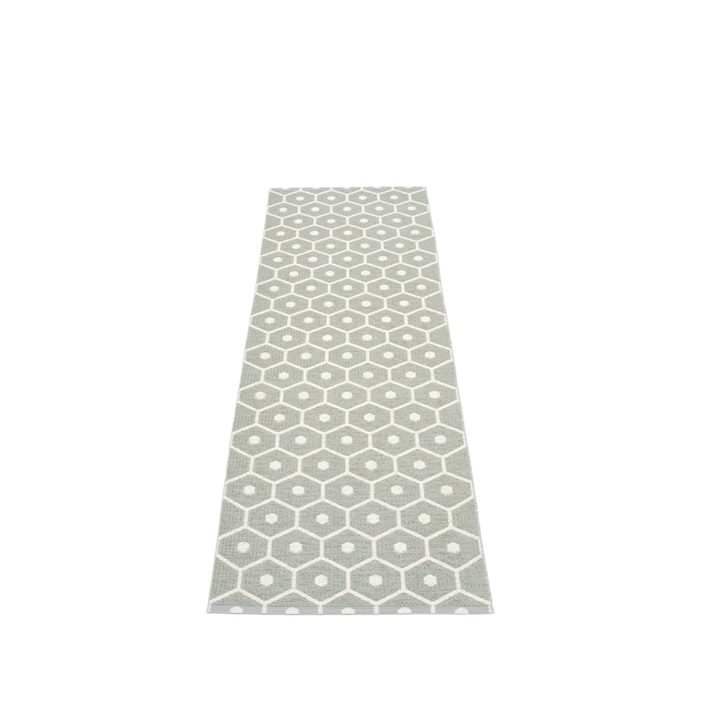 Pappelina Honey gångmatta warm grey/vanilla 70x225 cm