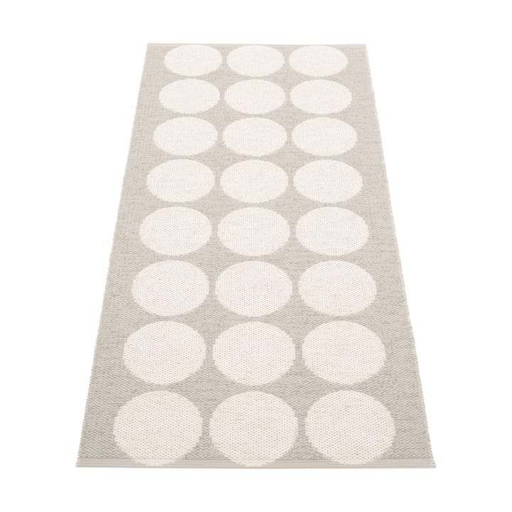 Hugo gångmatta - Linen/vanilla, 70x160 cm - Pappelina
