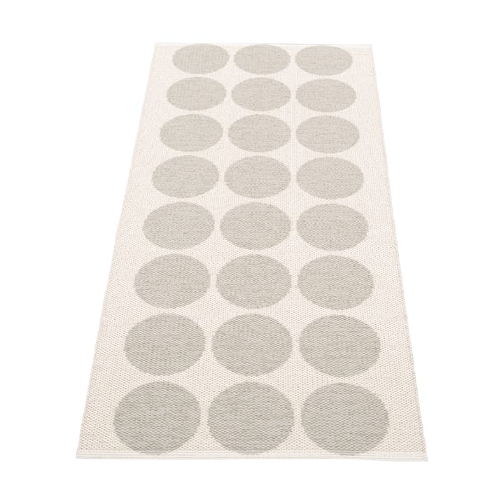 Hugo gångmatta, Linen/vanilla, 70x160 cm Pappelina