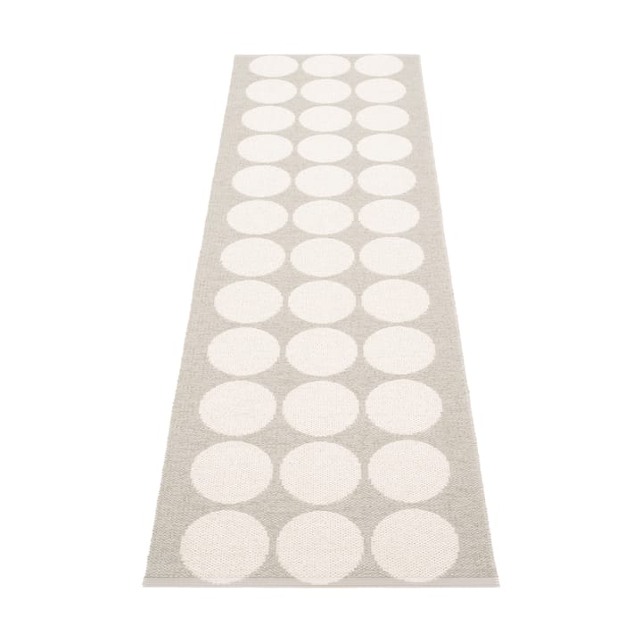 Hugo gångmatta - Linen/vanilla, 70x240 cm - Pappelina