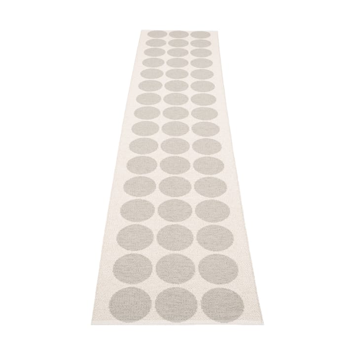 Hugo gångmatta, Linen/vanilla, 70x320 cm Pappelina