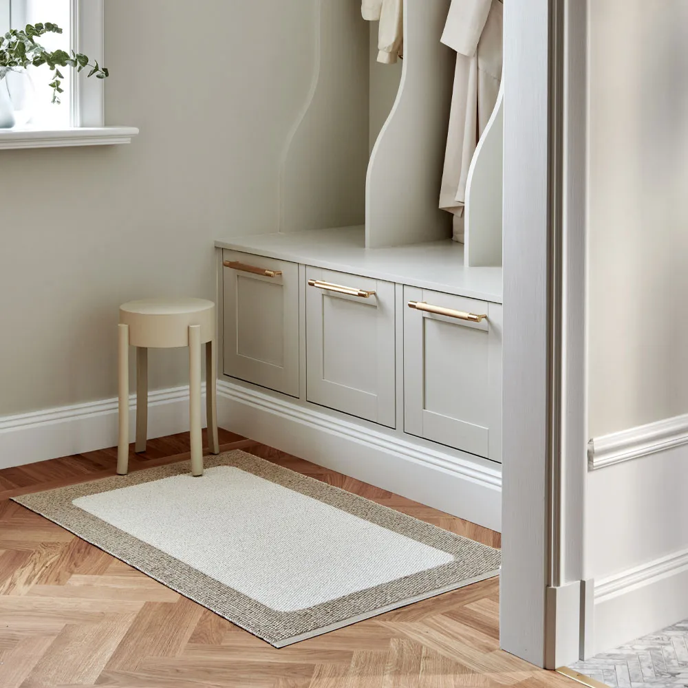 Ilda gångmatta, beige, 70x180 cm Pappelina