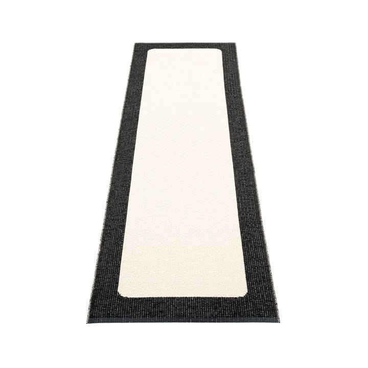 Ilda gångmatta - black, 70x240 cm - Pappelina