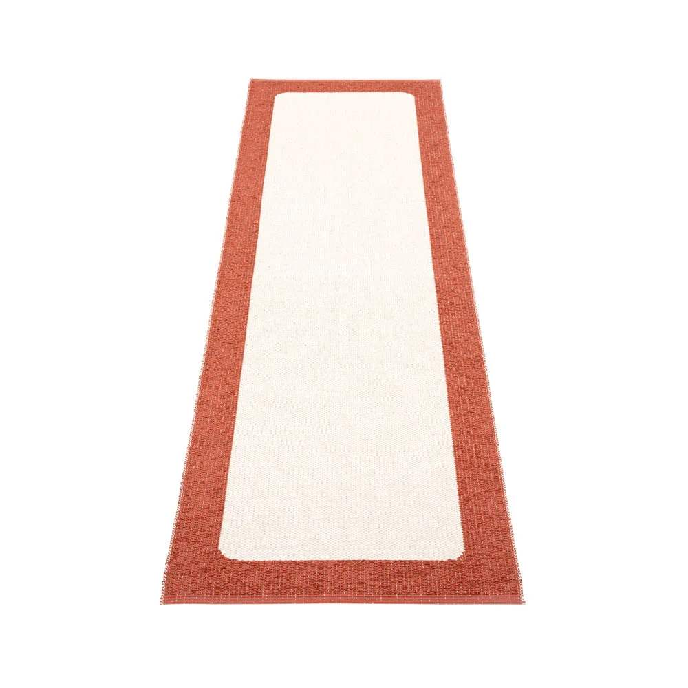 Ilda gångmatta, brick, 70x240 cm Pappelina