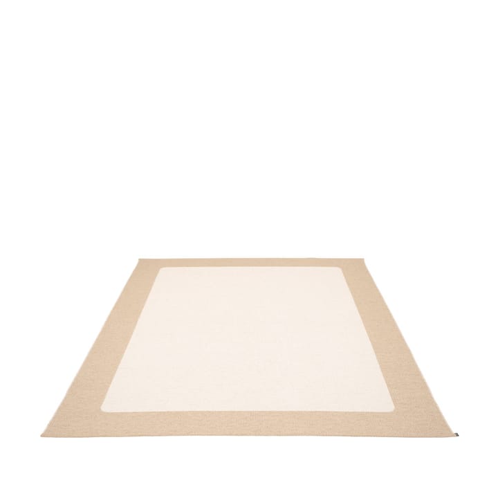 Ilda matta - beige, 180x180 cm - Pappelina