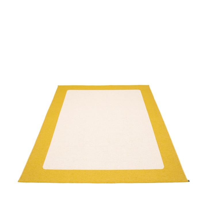 Ilda matta rektangulär - mustard, 180x260 cm - Pappelina