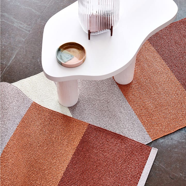 Kim gångmatta, dark brown, 70x240 cm Pappelina