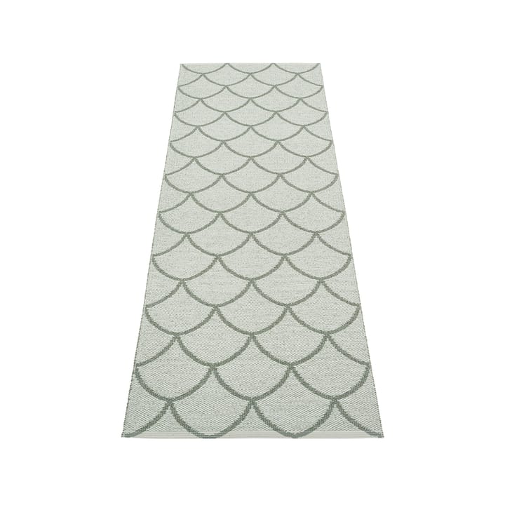 Kotte gångmatta, army/sage, 70x375 cm Pappelina