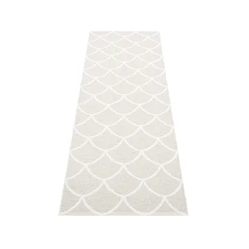 Kotte gångmatta - fossil grey/white, 70x300 cm - Pappelina