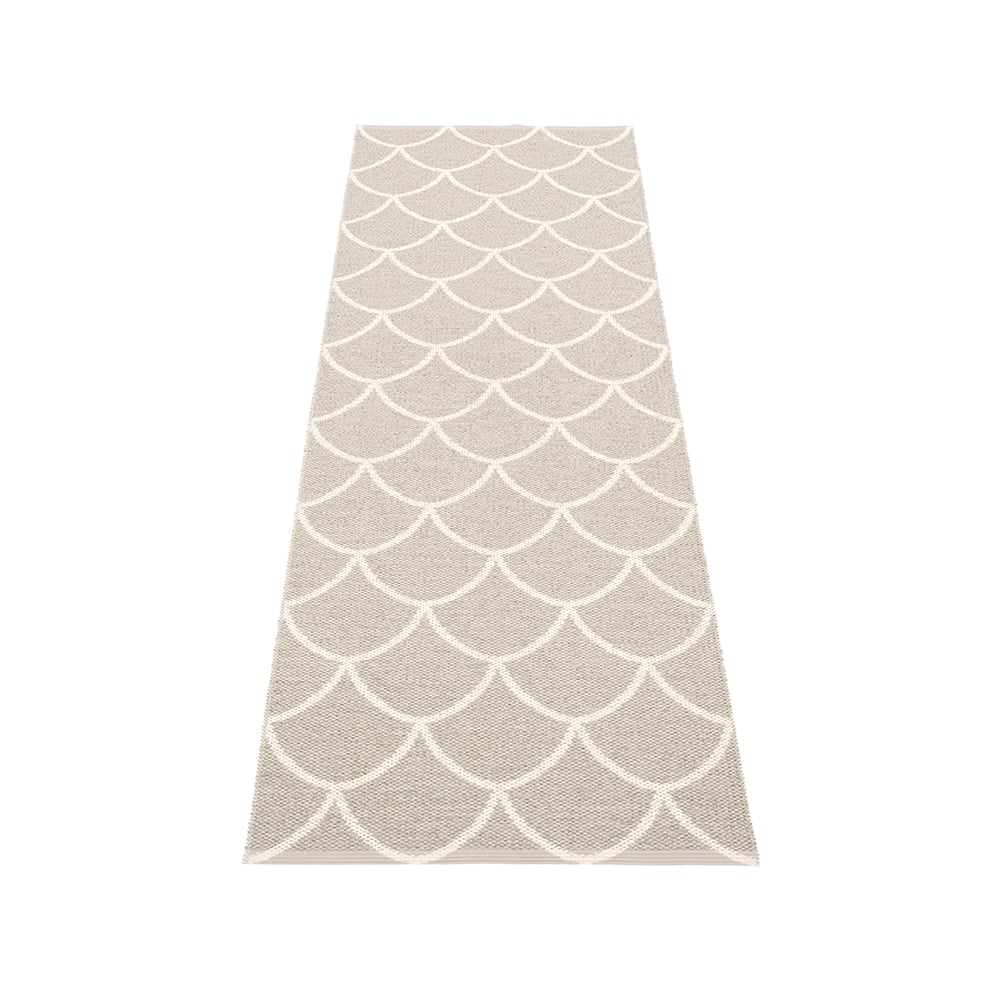 Pappelina Kotte gångmatta linen/vanilla, 70x150 cm | Skandinavisk Design | Plastmattor | Beige